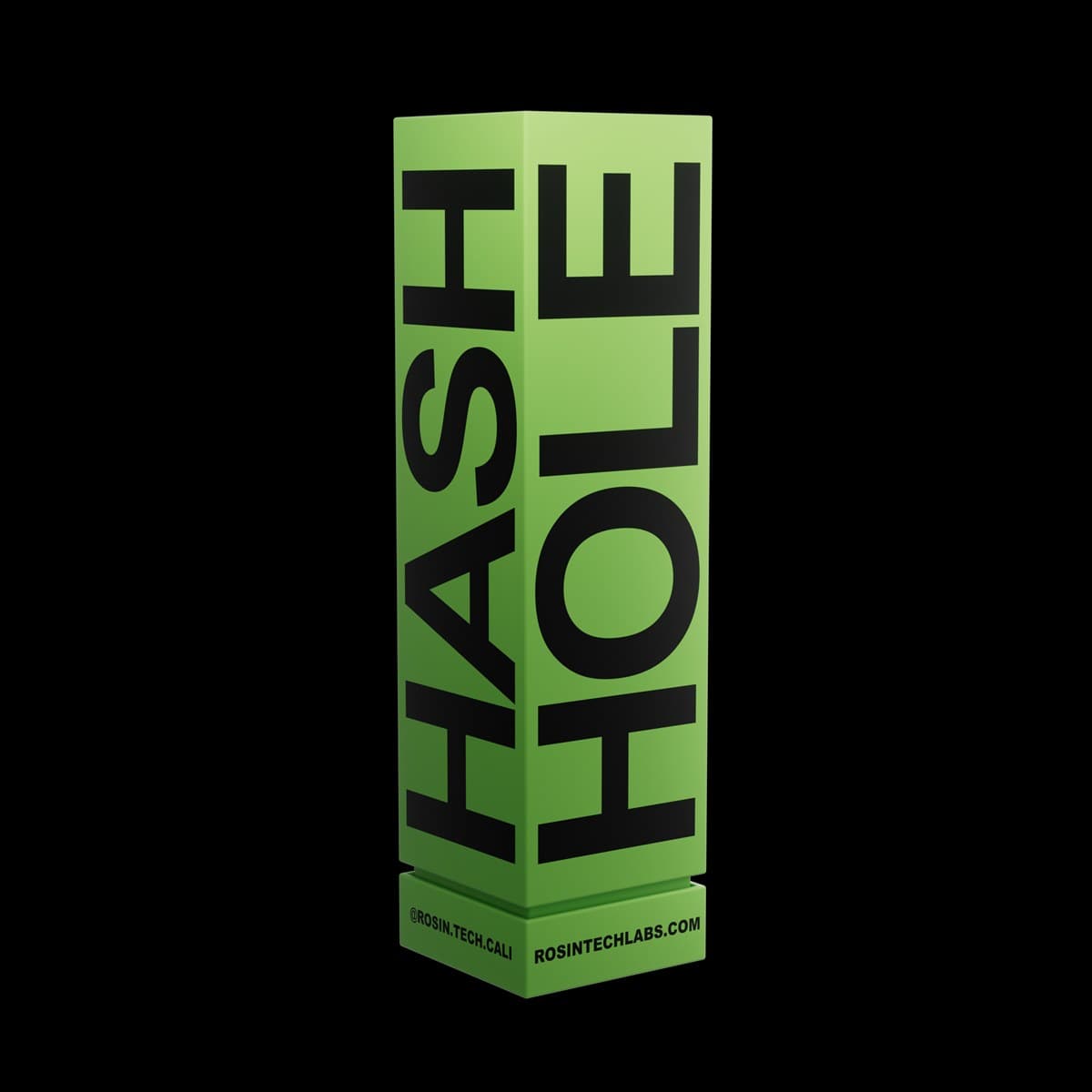 Hash Hole, solventless infused pre-roll by Rosin Tech Labs, California packaging