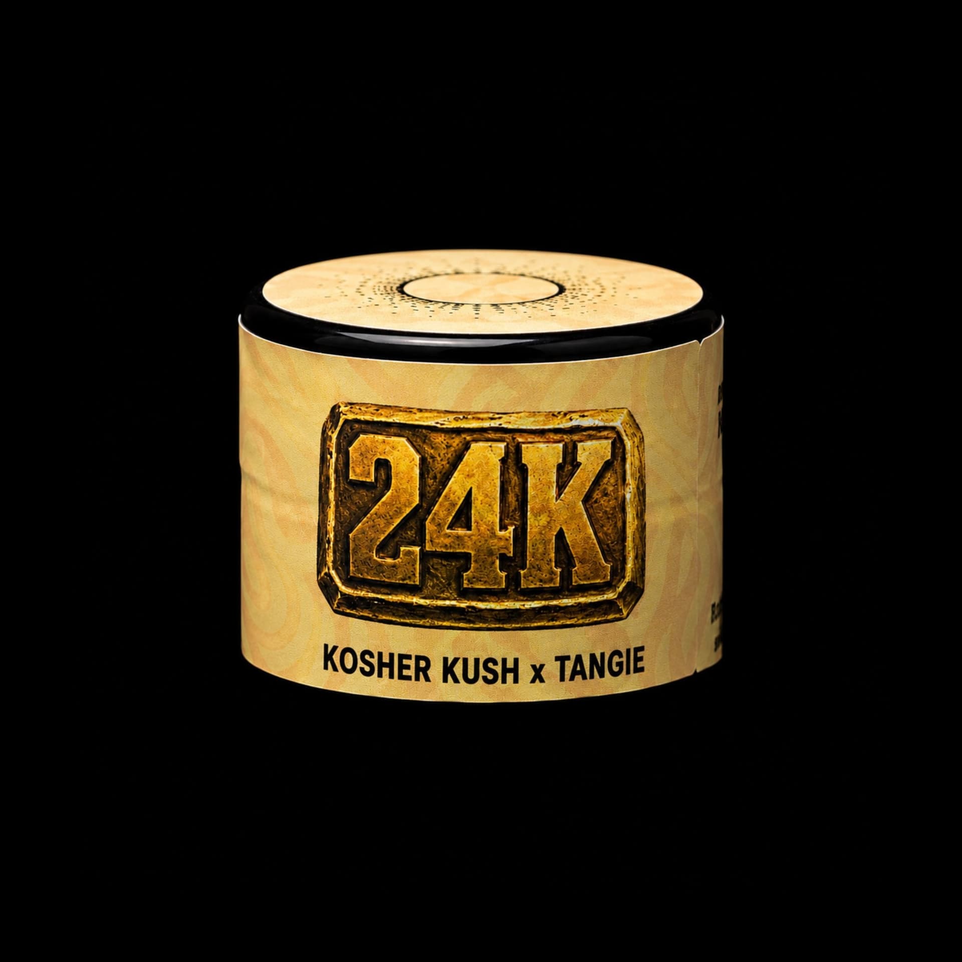 24K, a indica Green Label Rosin by Rosin Tech Labs, New Jersey packaging