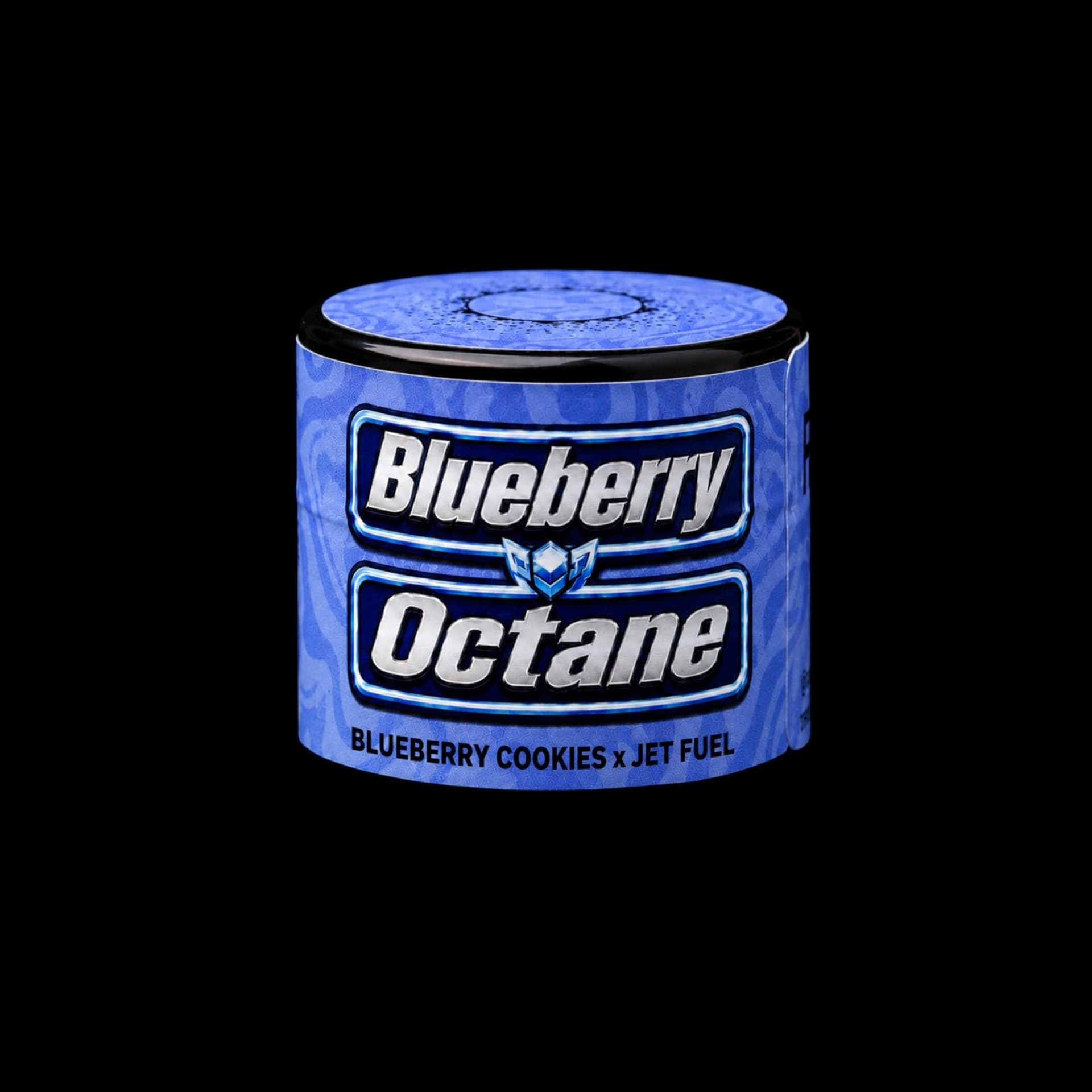 Blueberry Octane, a hybrid Green Label Rosin by Rosin Tech Labs, New Jersey packaging