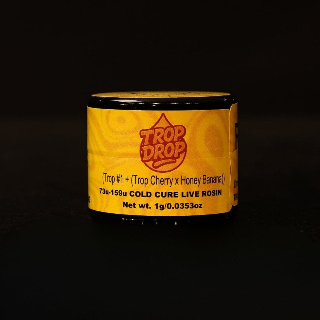 Dosimosa, Green Label Rosin by Rosin Tech Labs, California packaging