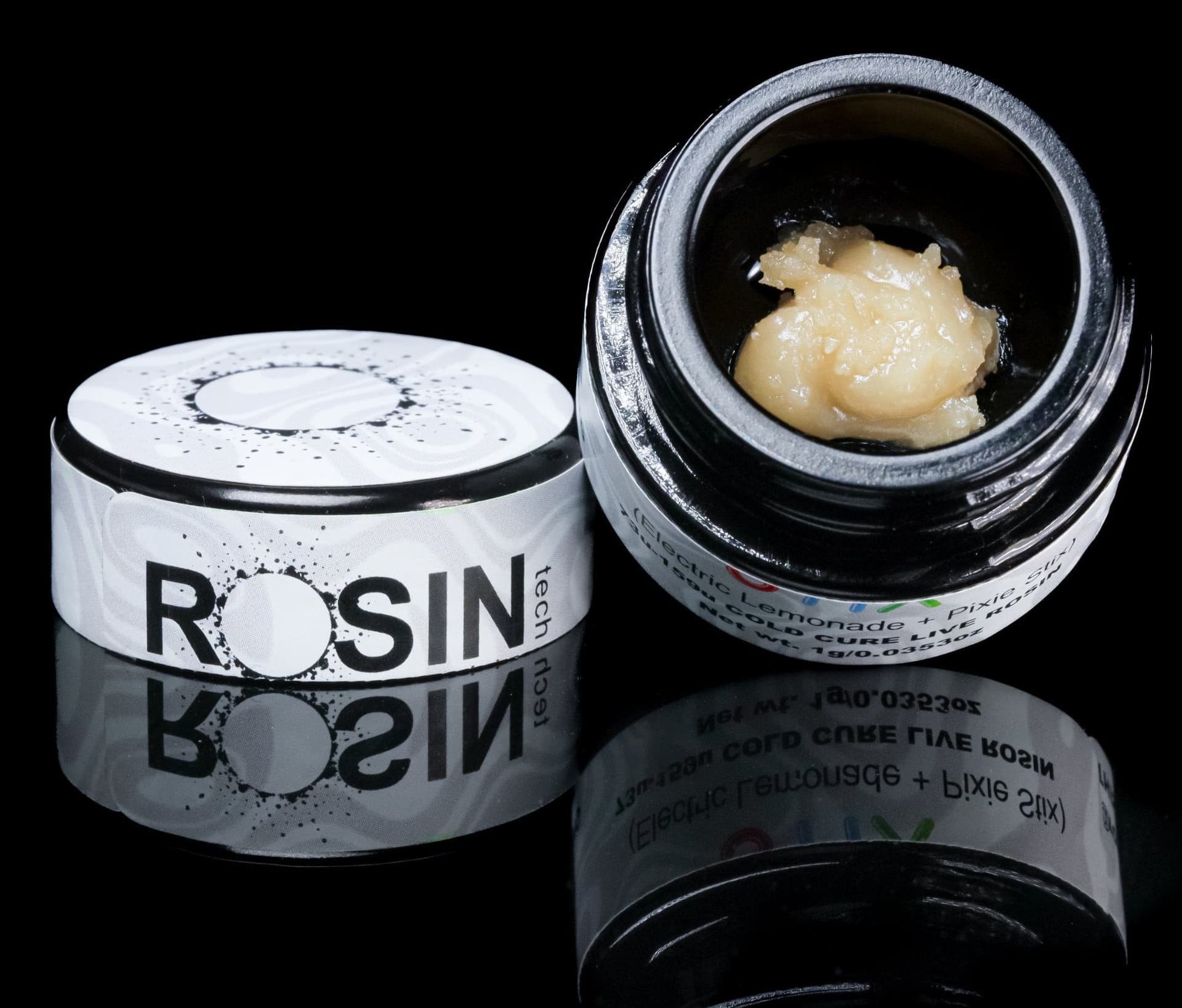 Glow Stix, Green Label Rosin by Rosin Tech Labs, California packaging