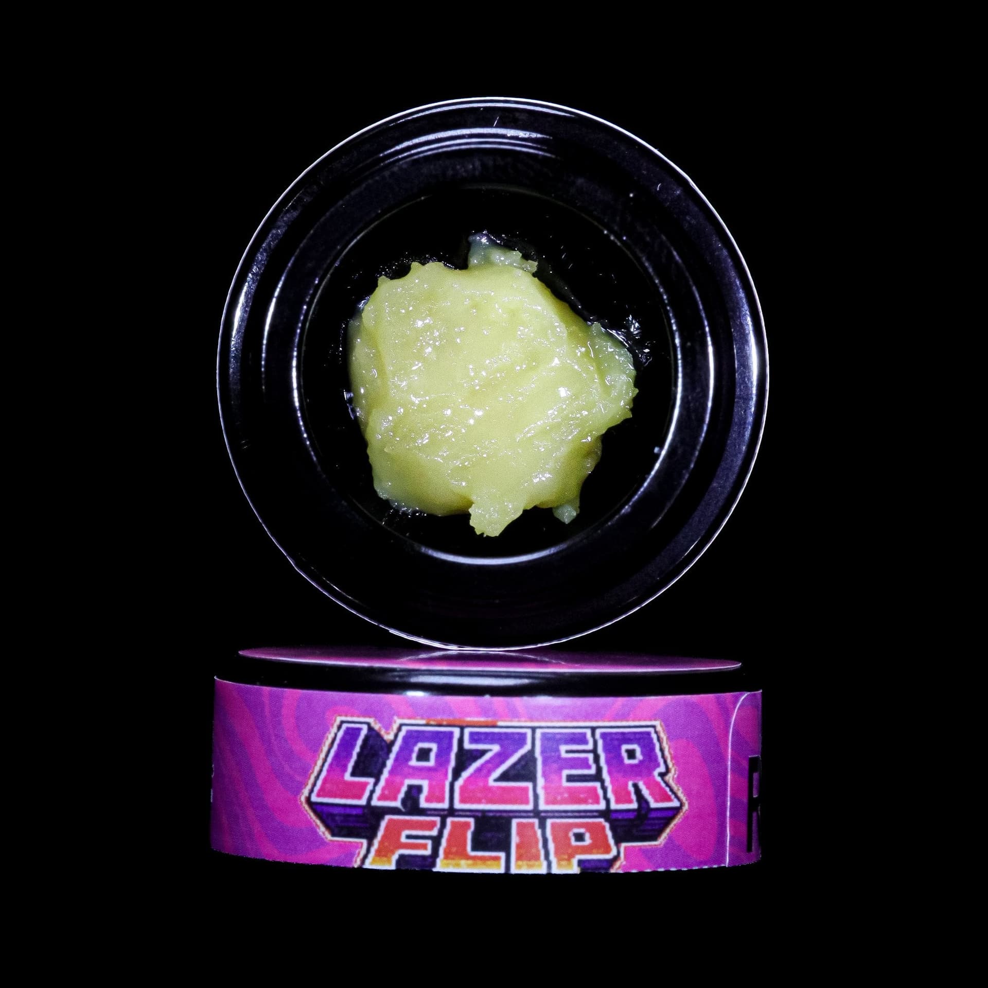 Lazer Flip, Green Label Rosin by Rosin Tech Labs, California packaging