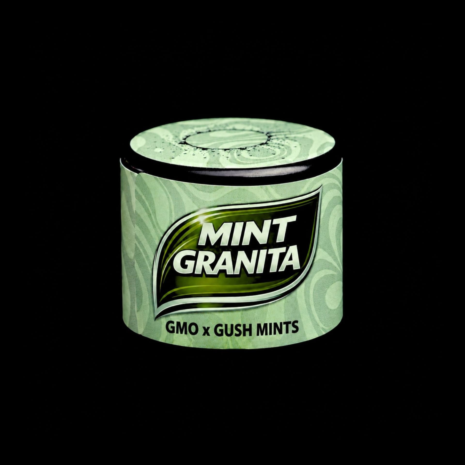 Mint Granita, a hybrid Green Label Rosin by Rosin Tech Labs, New Jersey packaging
