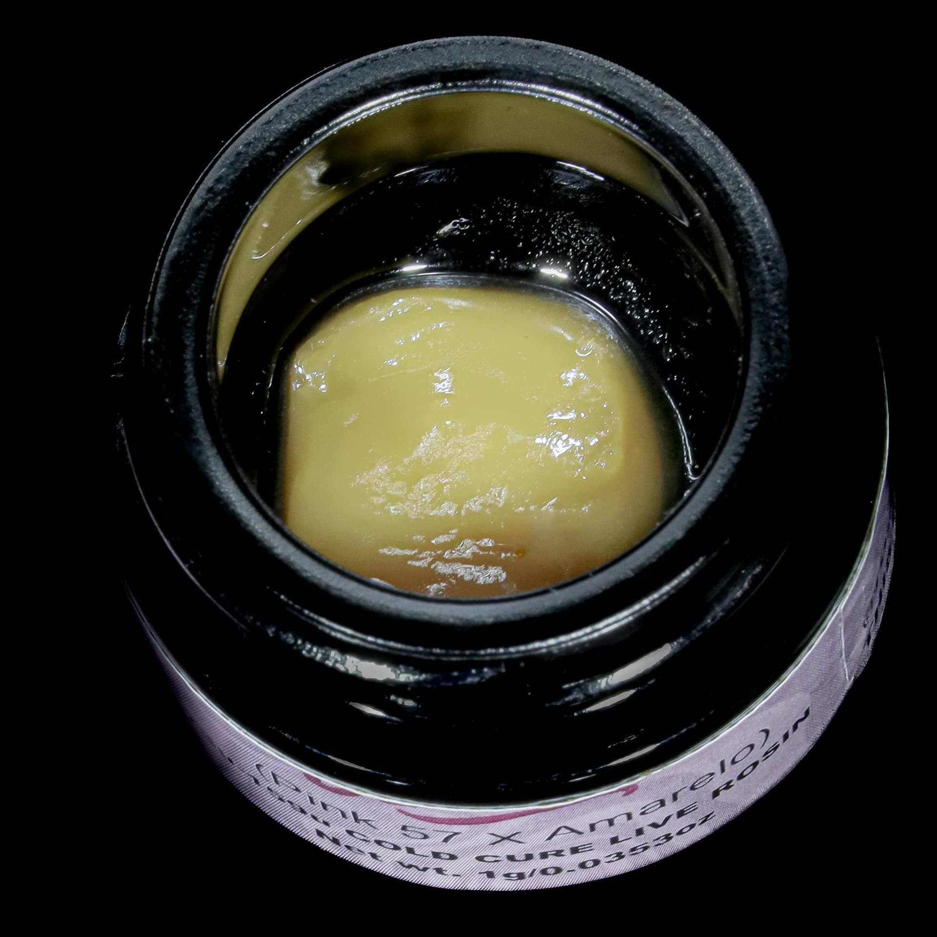 Pink Amarelo, Green Label Rosin by Rosin Tech Labs, California packaging