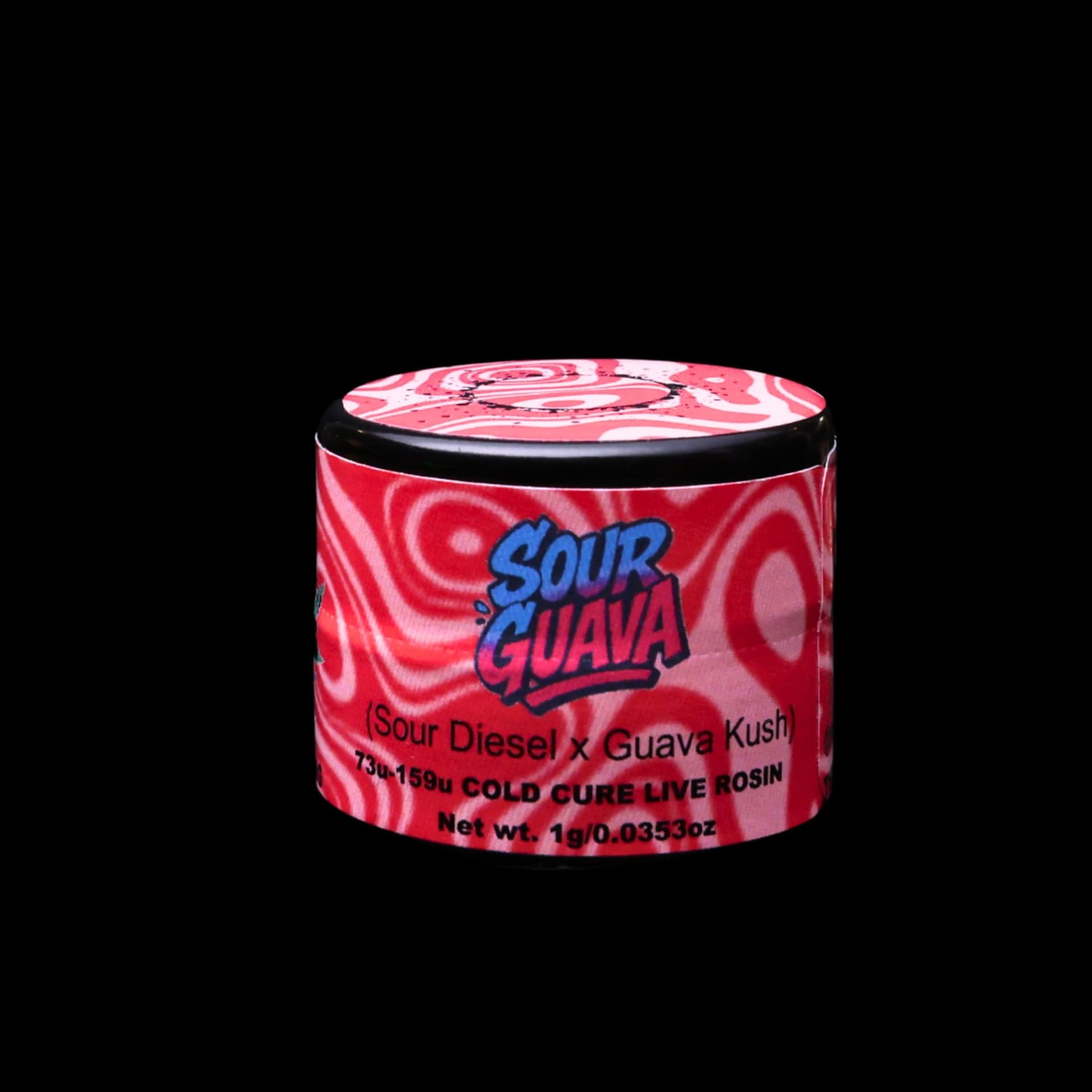 Sour Guava, Green Label Rosin by Rosin Tech Labs, California packaging