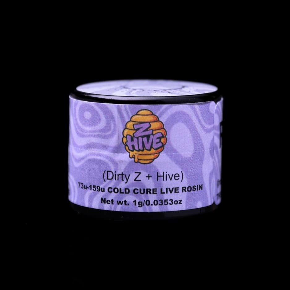 Z Hive, Green Label Rosin by Rosin Tech Labs, California packaging