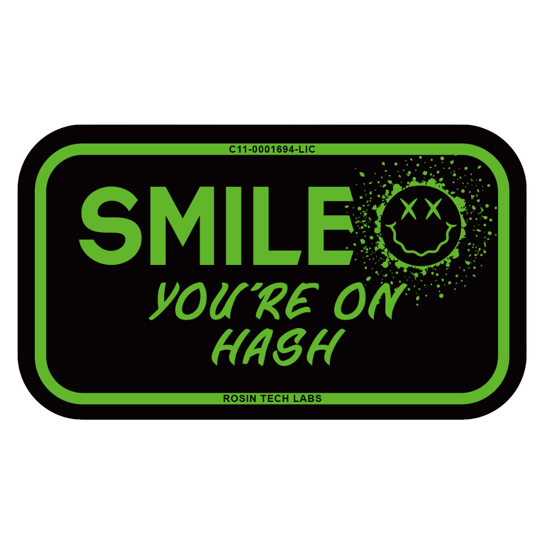 RTL Smile You're On Hash Door Mat – Rosin Tech Labs